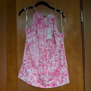 Lilly Pulitzer Bowen Halter Top - NWT!